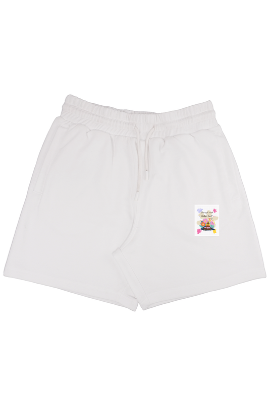 Marq Berlin Women's Terry Shorts  -  Peaceful Mind Grateful Heart